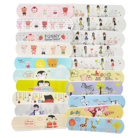 100pcs Waterproof  Cute Cartoon Band Aid