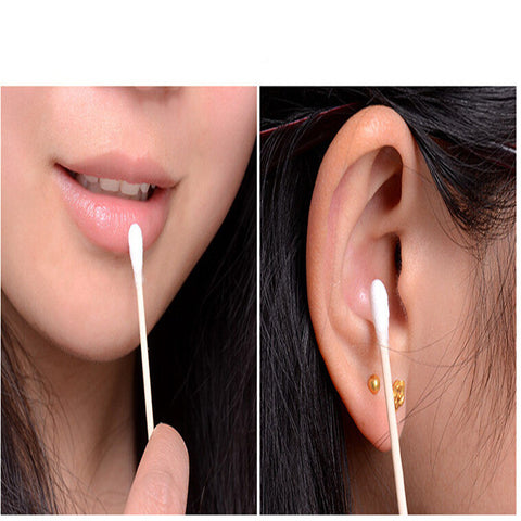 Portable 3 in 1 Soft Cotton Swab Kit