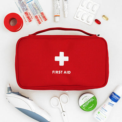 Portable Multi-Layer First Aid Kit Pouch
